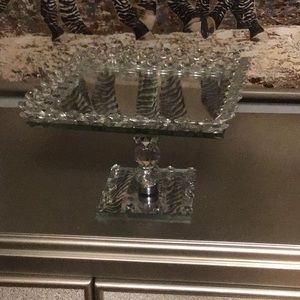 Crystal Glass Holder Stand